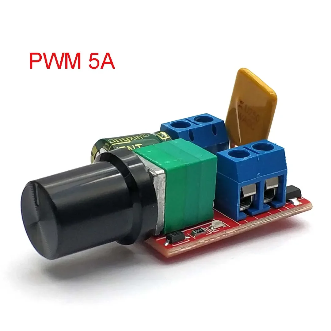 DC 모터 속도 컨트롤러 모듈 DC-DC, 조절식 속도 조절기, 제어 거버너 스위치, 24V, 5A 90W PWM, 12V, 4.5V-35V