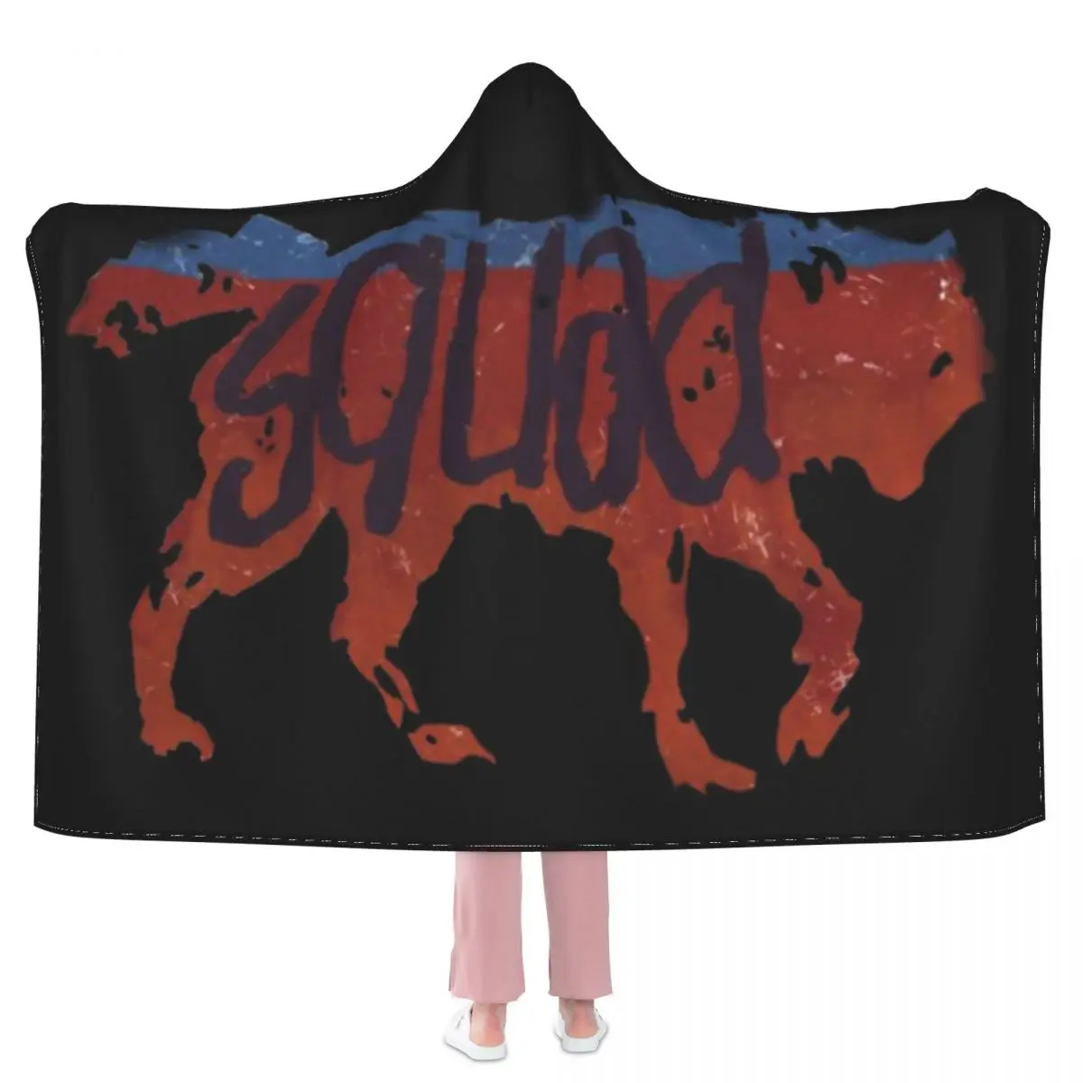 Life Is Strange 2 Sean Blanket Diaz's Hoodie Wolf Squad game Big With Hood Fleece Blanket Sofa Super Soft Cheap Bedspread