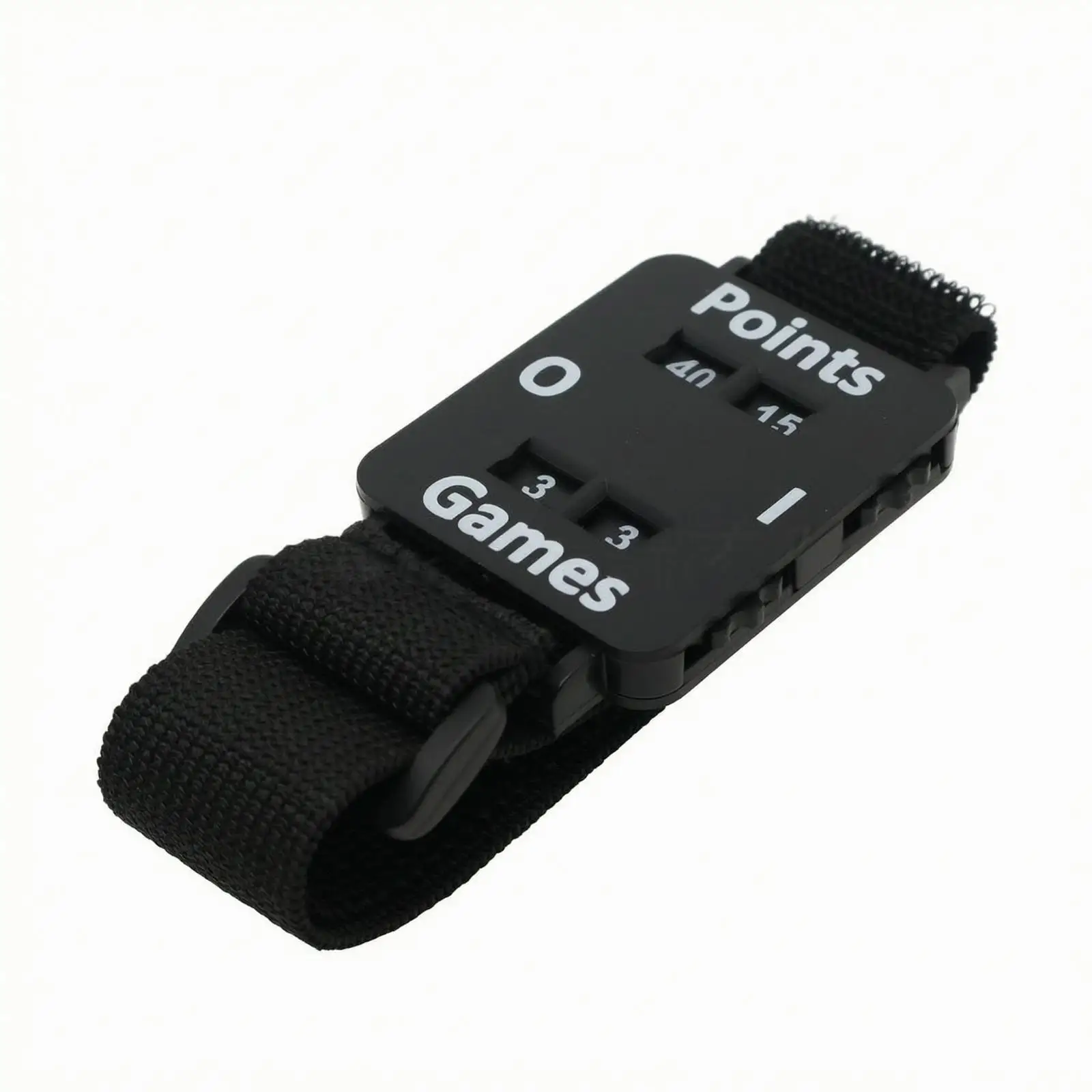 Wearable Tennis Score Keeper for Padel Court Games Sliding Panel Digits Trainer Gadget for Practice Matches