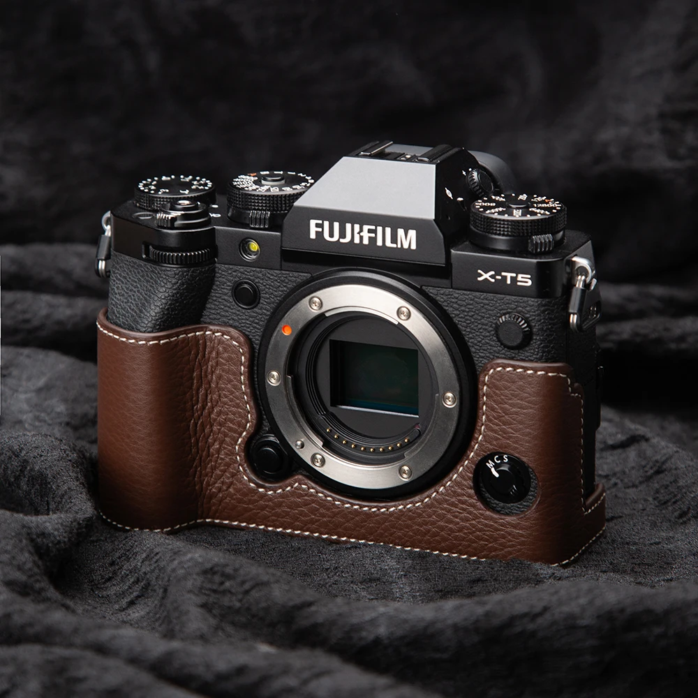 

Retro XT5 Camera Bag Real Handmade Genuine Leather XT5 Bag for Fujifilm XT5 X-T5 Case Bag Protective Case Camera Accessories