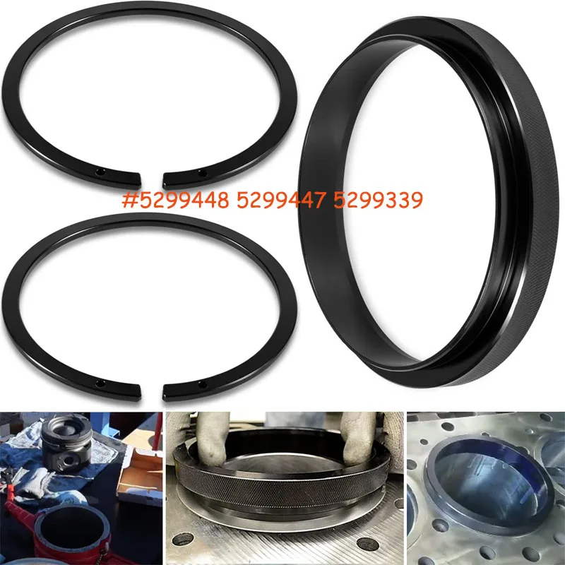 5299448 Piston Ring Compressor Adapter & Anti-Polishing Ring Fit for Cummins ISX 15 & QSX 15 Piston Ring Compressor 5.4