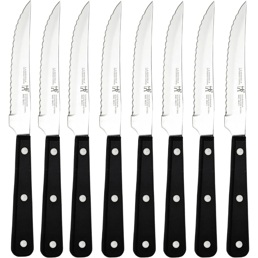 

German-Engineered Premium Steak Knife Set of 8, Crafted with Over a Century of Expertise