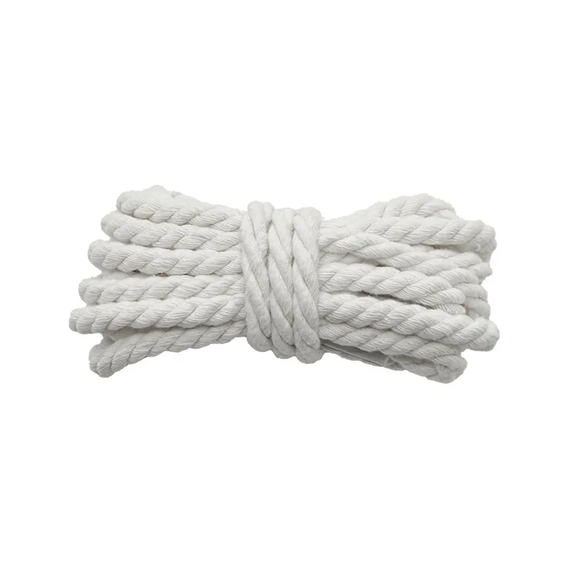 Nuevos cordones redondos de algodón de 40 "/47"/55 "/63", cordones redondos de 6MM, cordones gruesos retorcidos para zapatos AF1, cordones SB Dunk