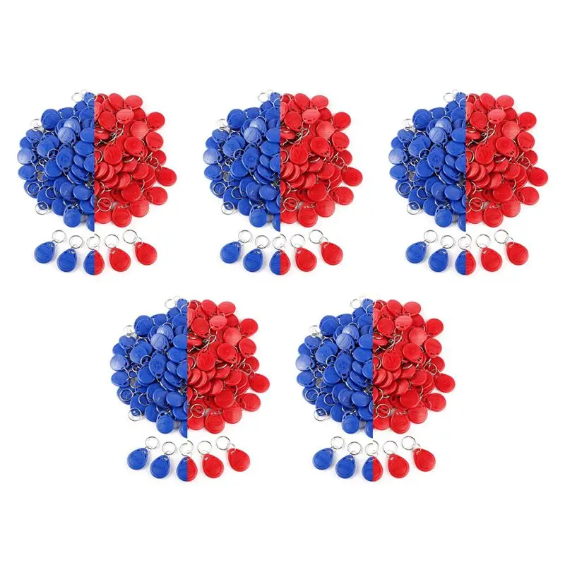 

250 шт., 125 кГц, ID-карта, RFID-брелок, ключ для контроля доступа, ключ для системы контроля доступа к двери, TK4100