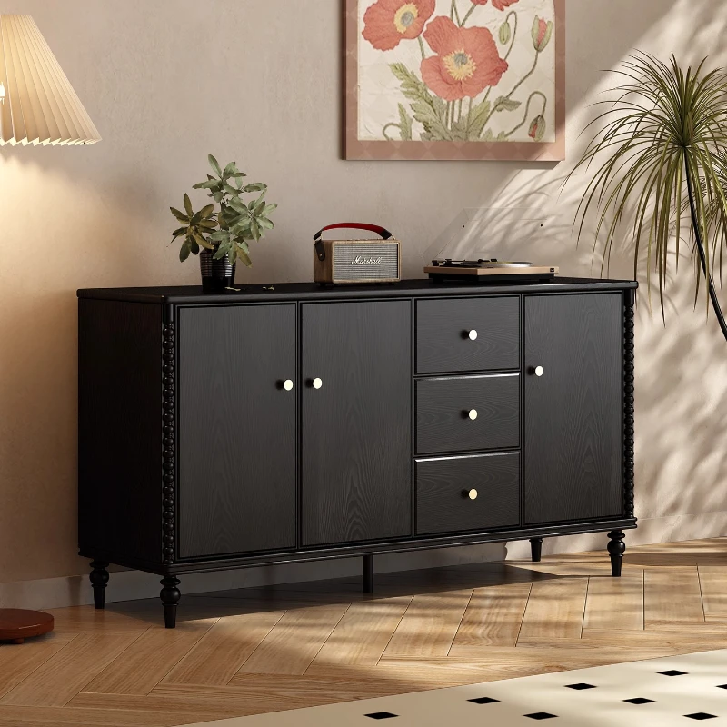 

mid century modern 158x40x90cm Storage locker luxury Multipurpose 3-stage drawer cabinets muebles para hogar furniture for home
