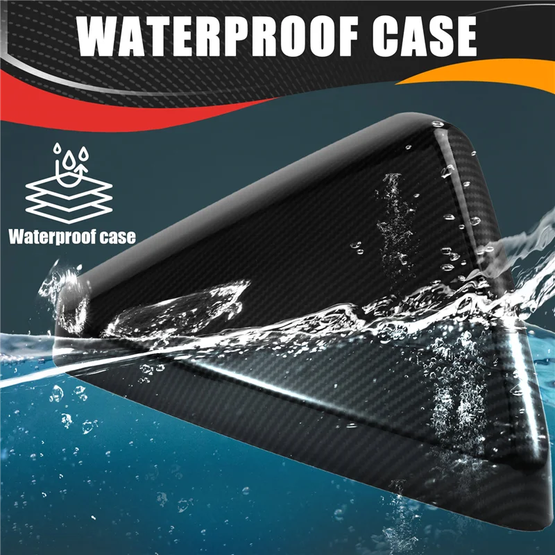 

Strict Rearview Mirror Shell Rearview Mirror Cover Reflector Shell Carbon Fiber Pattern Rearview Mirror For Tesla Cybertruck