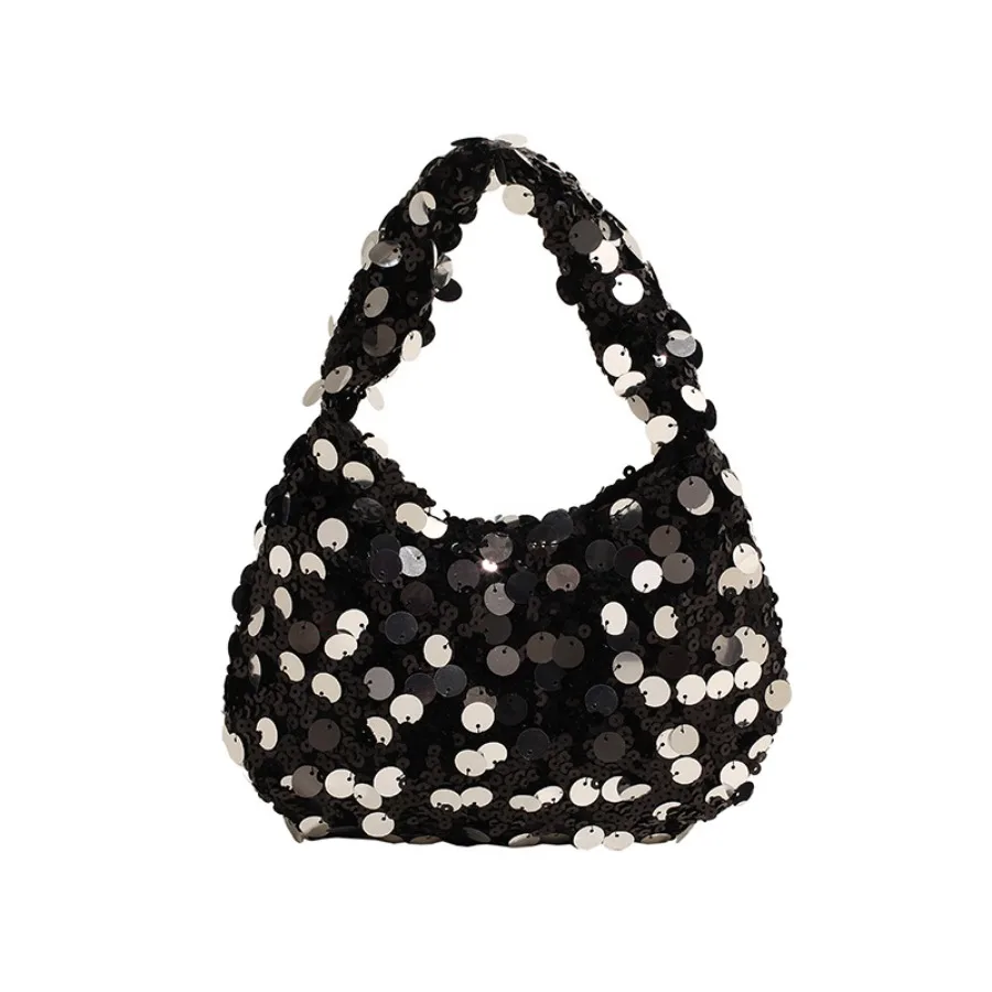 

Fashionable Popular Sequined Niche Bag for Outings, Light Luxury Versatile Crossbody Women's Bag Elegant Banquet Handbag