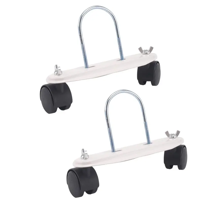 ABMS-Mobile Pulley Bracket For Electric Heaters, Oil Tin Hydroelectric Radiator Stand, Easily Move Your Heater Anywhere Durable
