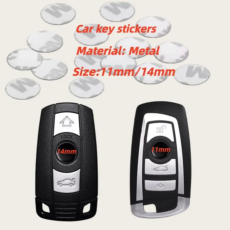 

20 шт. 100 шт. 11 мм 14 мм 3D металлический значок автомобиля DIY эмблема логотип сменная наклейка эмблема для удаленного ключа декоративные аксессуары