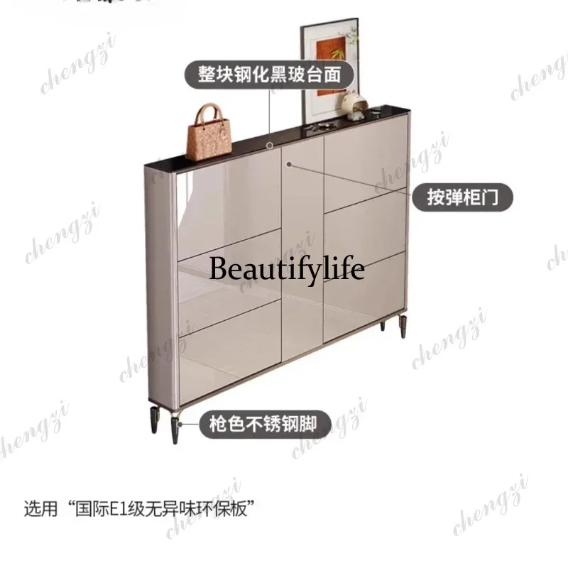 K182 For Living Room Modern Shoe Cabinet Entryway Open Cabinets Shoes Organization Wooden Shoe Rack Bench Shoes Storage Furnitur