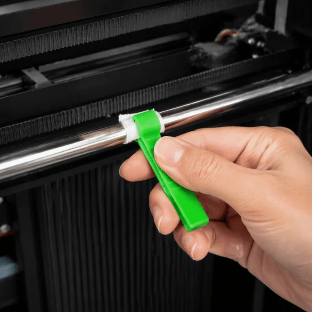 10pcs Portable Guide Post Cleaning Aid Tool Lightweight Mini Linear Shaft Cleaning Clip Easy Clean Handheld
