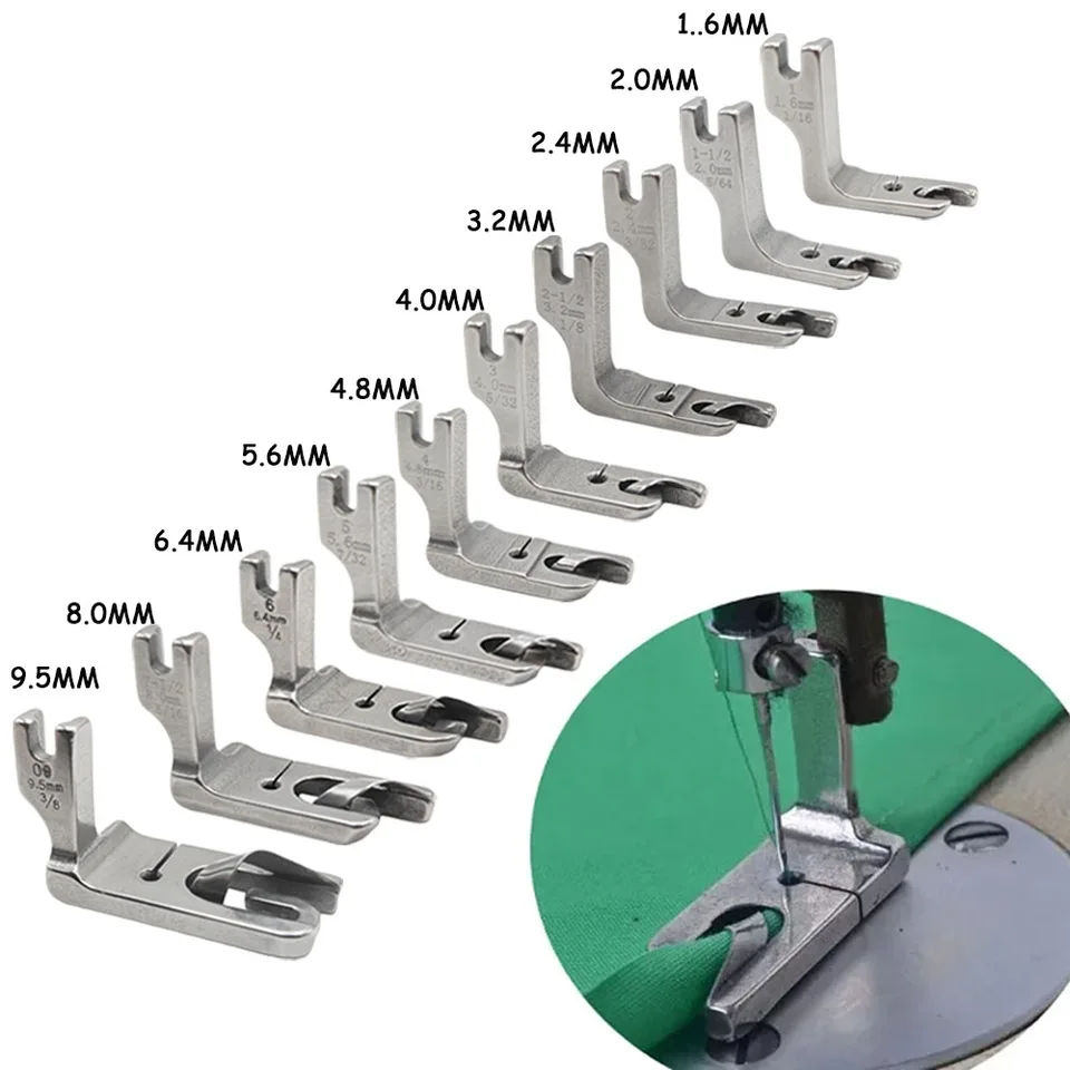 Omabeta - Ourlet de pied à coudre pour machine à coudre - Acier