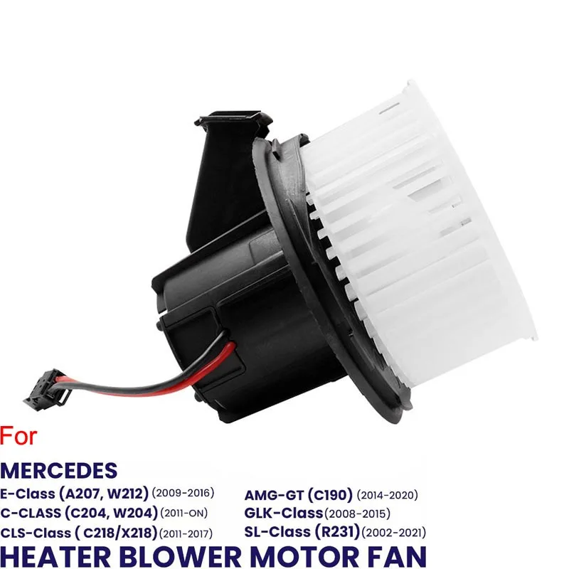 HEATER BLOWER MOTOR FAN FOR MERCEDES C CLS E GLK SL-CLASS AMG A2128200808 W204