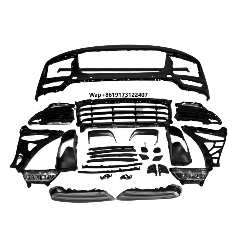 

For GTS Front Bumper Assembly for 2015-2017 Models 958GTS Exterior Bumper Upgrade Kit