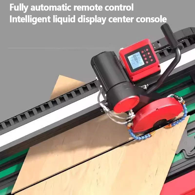 SHIJING 9201A-1200 Máquina de corte de azulejos de mesa multifuncional totalmente automática, faca de água Máquina de chanfrar 45 graus