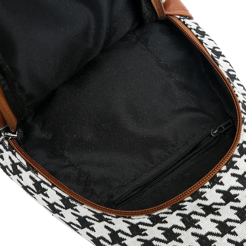 2021 torebki damskie luksusowa torba designerski płócienny Crossbody torba klasyczna torba Houndstooth torba na ramię nowa damska woreczek