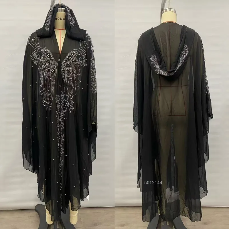 عباية رمضان دبي قفطان فستان حجاب إسلامي فساتين سهرة أفريقية للنساء كيمونو رداء قفطان إسلامي ملابس عباية إسلامية