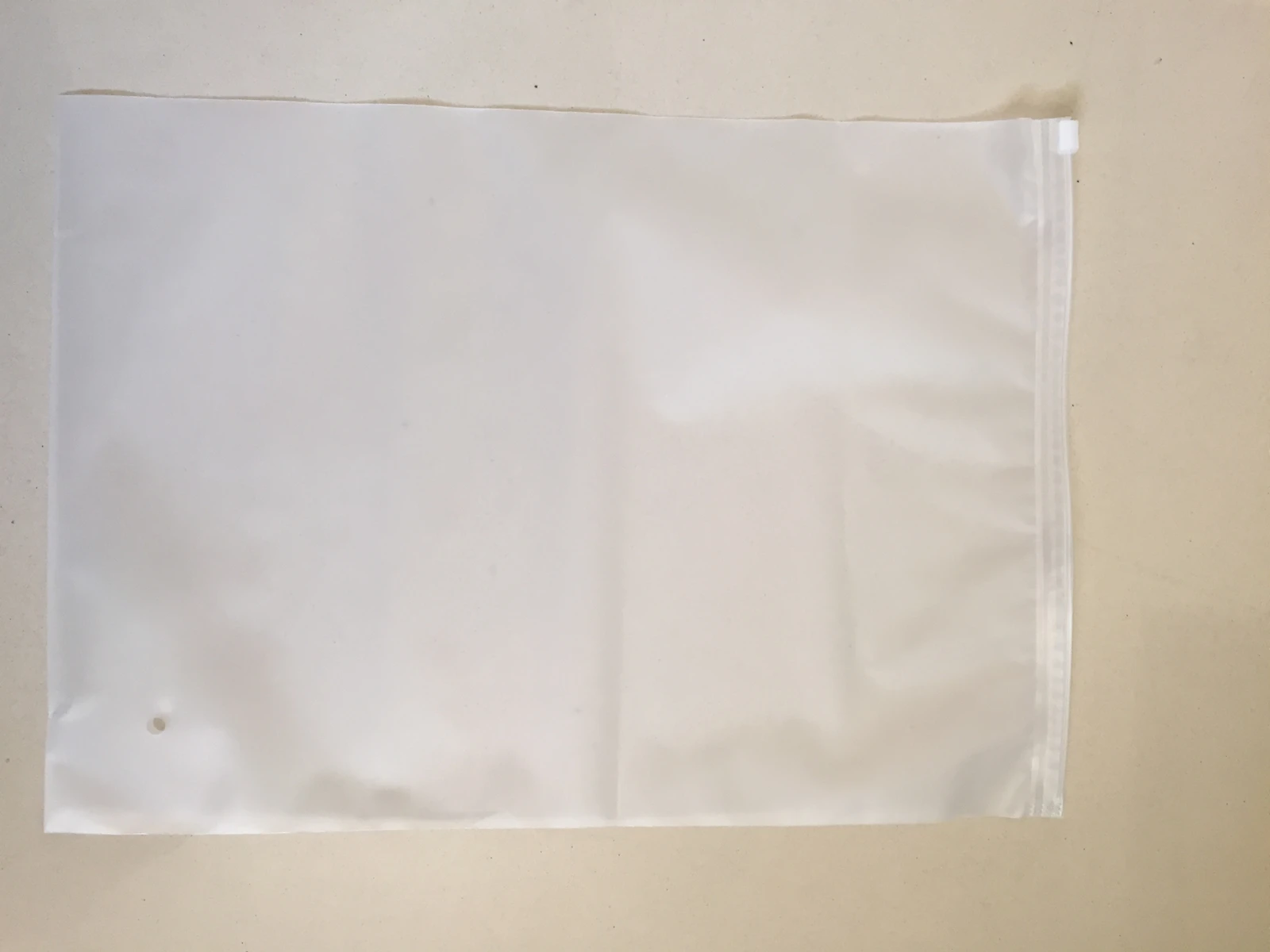 20 Pcs Travel Ziplock Bags Frosted PE Storage with Plastic Zipper EVA Translucent Waterproof Packaging for Personal Items