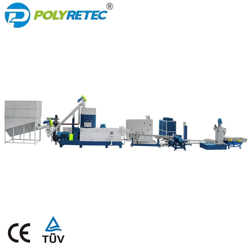 Recycling Machine 2026 Cost of PET Bottles Recycling System for Pet Fiber Recycling Granulating Produce Line for PET IV