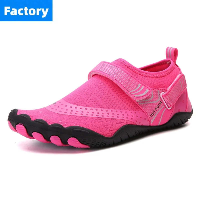 Unisex Quick Dry Water Shoes Men Women Colorful Beach Swimming Surfing Seaside Aqua Shoes Couple Barefoot Upstream Sneakers