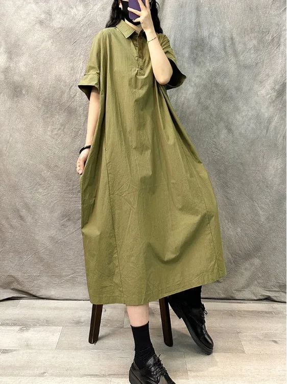 

Новая летняя женская повседневная длинная рубашка-платье в стиле ретро, свободного кроя, больших размеров, модная, в корейском стиле, из хлопка и льна