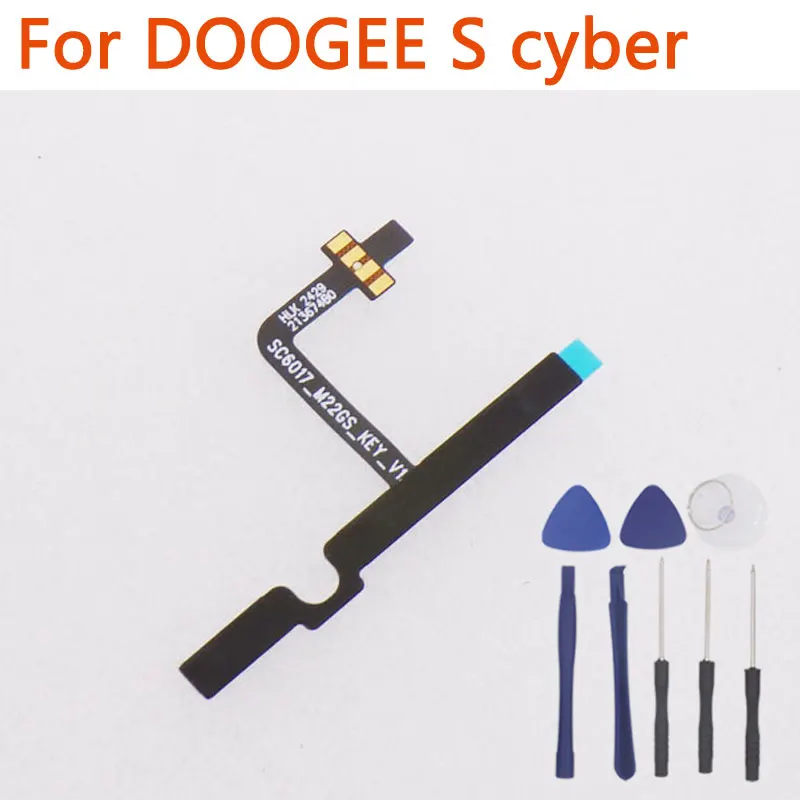 New Original DOOGEE S cyber Power Volume Button Key Side FPC Custom Key Cable flex FPC For DOOGEE Scyber Smart Phone