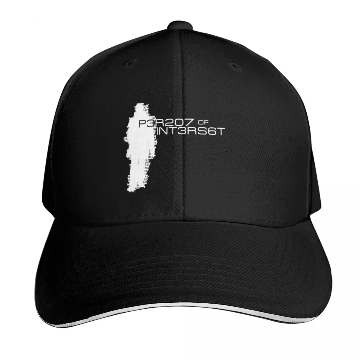 Person of Interest - P3r207 of Int3rs6t Baseball Cap Unisex for Men Women Outdoor Golf Running Hiking Summer Beach Travel