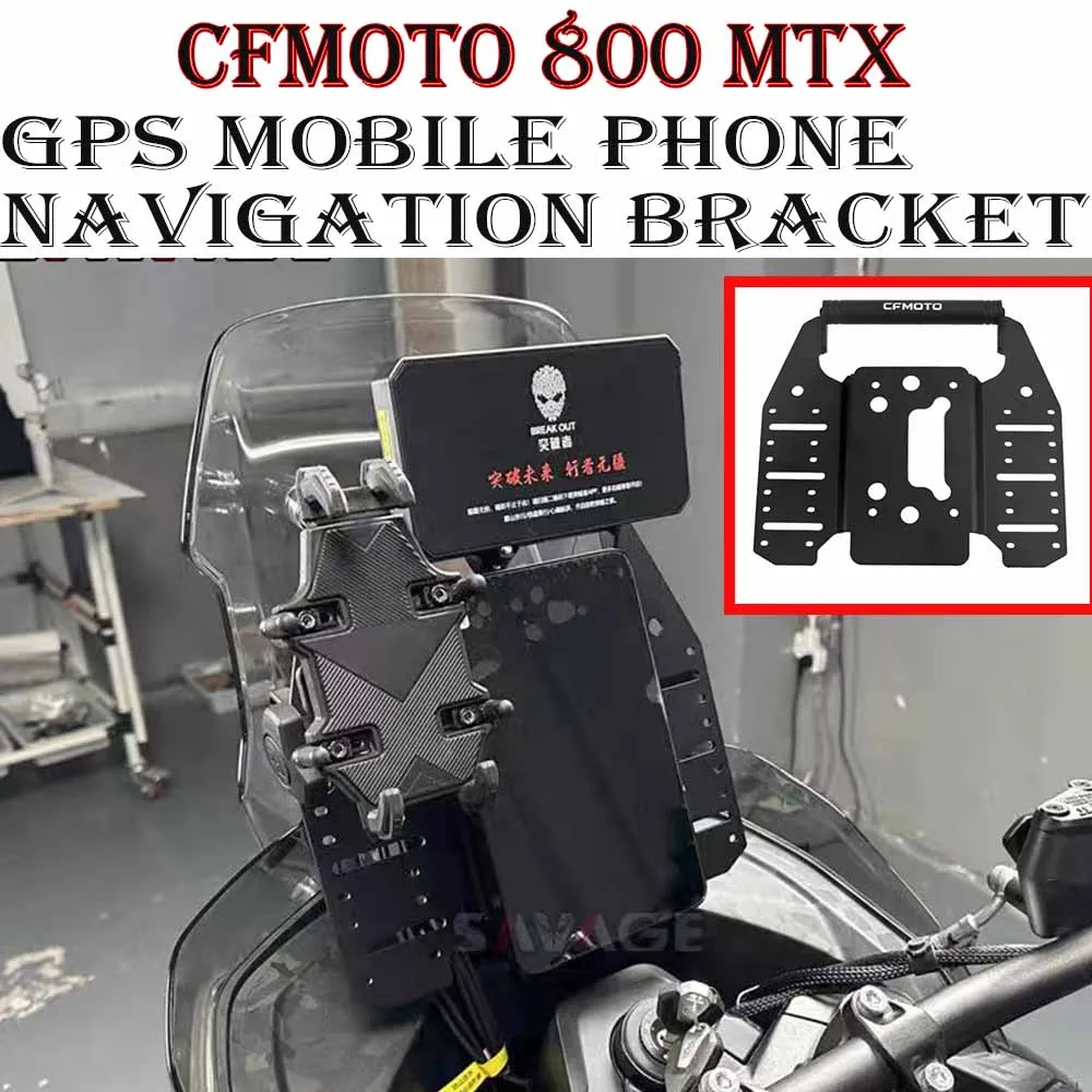 

800 MTX Motorrad Navigation Halterung Handy GPS Smartphone Platte Halter Für CFMOTO 800 MTX800 MTX CF Moto800 MT-X Zubehör