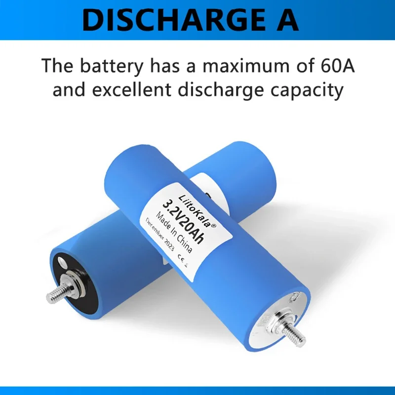 4-32 szt. Baterii LiitoKala 3.2V 20Ah o dużej pojemności do akumulatora Lifepo4 12v 24v 48V do akumulatora LiFePO4