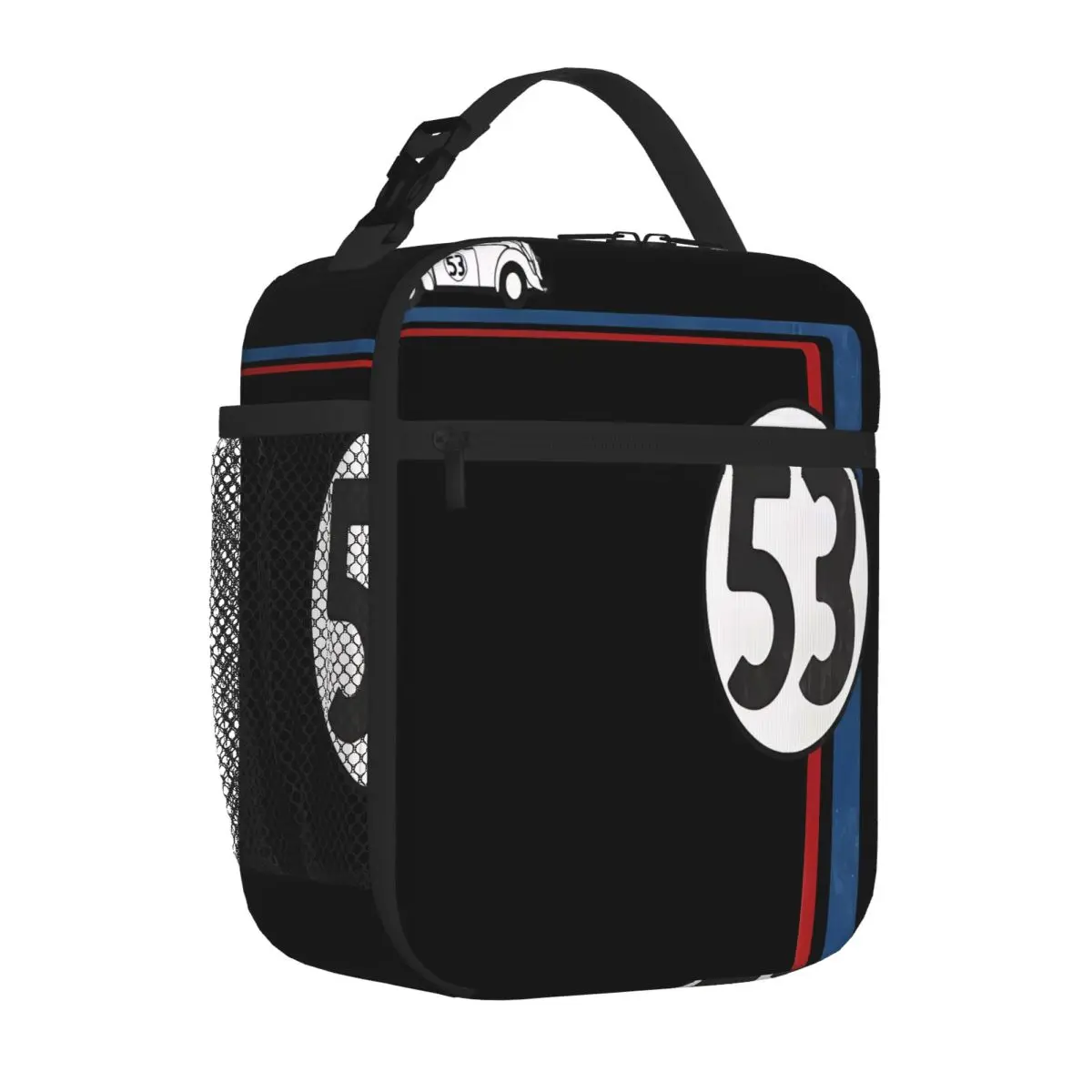 Bestselling Herbie 53 Atmungsaktives - Car Movie Goes Eco Friendly Snack Bag Teen School Insulated Lunch Bag