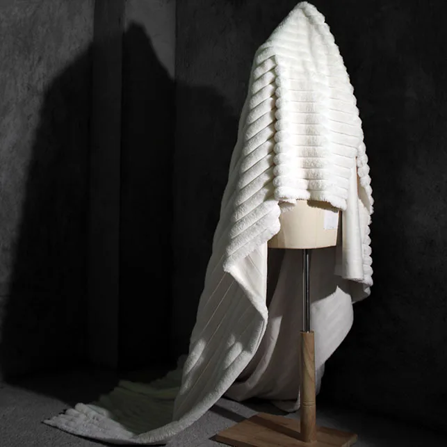 

Толстая шуба из искусственной норки, кролика и лисы, куртка из искусственного меха для пэчворка, высококачественная осенне-зимняя плюшевая ткань