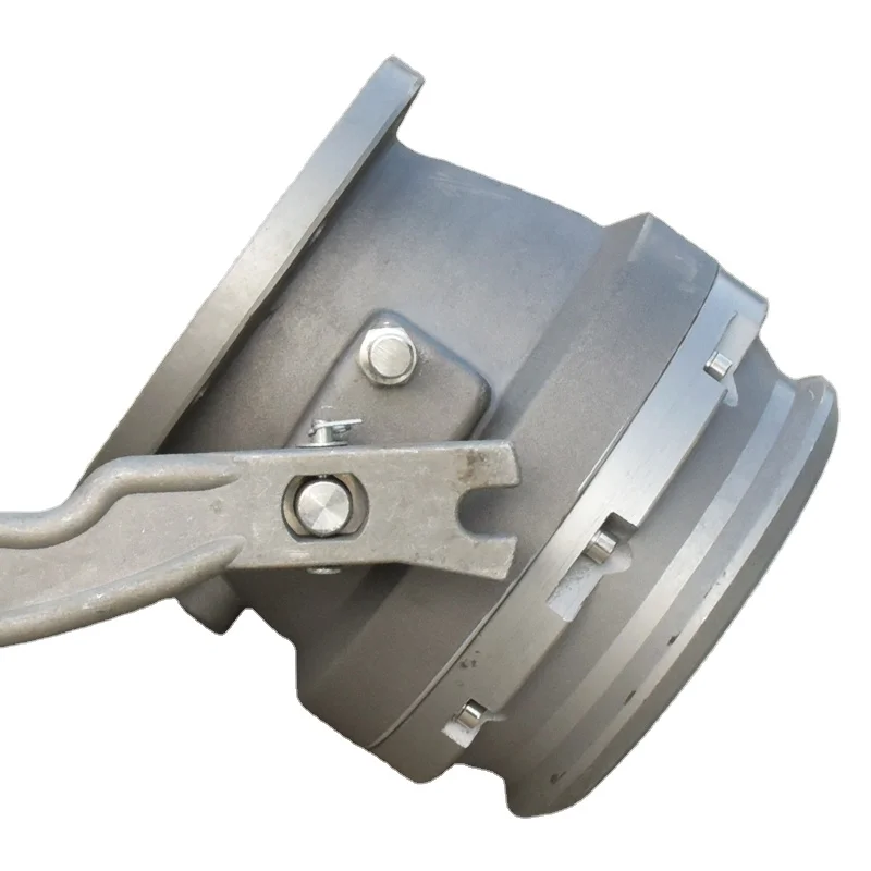 Aluminum Alloy Openable tank Truck Fuel  Station Unloading Valve Oil Drain API Adaptor Valve