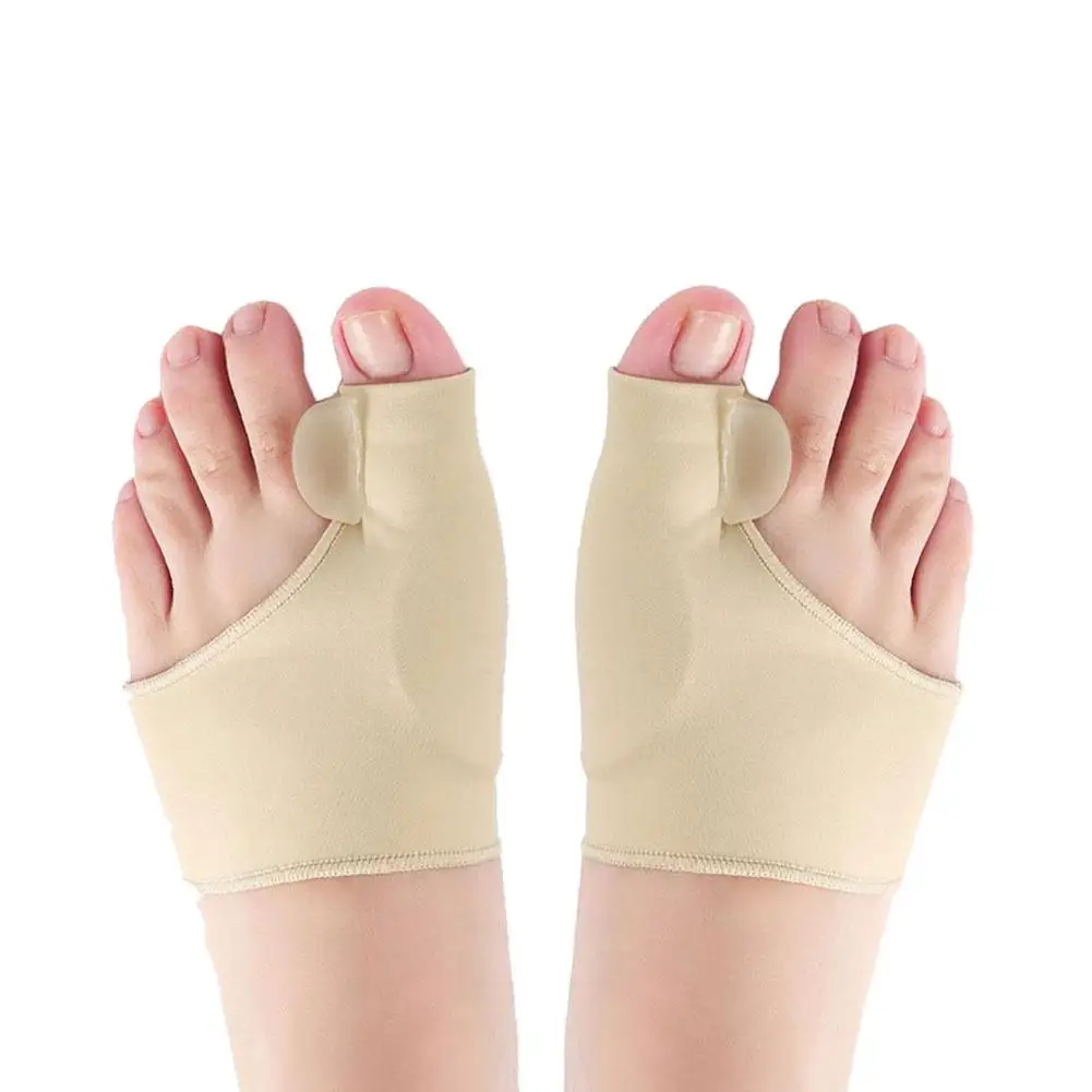 فاصل أصابع القدم 2 قطعة أروح الورم مصحح تقويم العظام قدم العظام الإبهام الضابط تصحيح الشخصية باديكير أداة العناية بالقدم