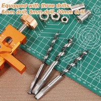 Cabinet Door Installation Locator 7-40mm Adjustable Woodworking Clamp Aluminum Alloy Mounting Jig Precision Wood PositioningTool