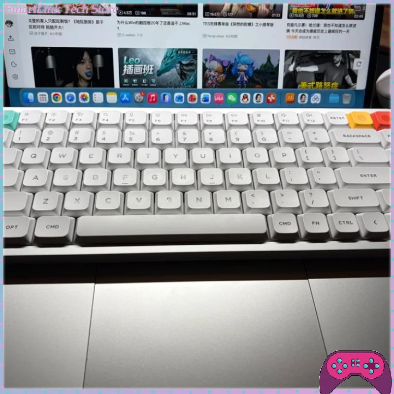 NuPhy Air V3 Low-Profile Mechanical Keyboard, Silent, Wireless Tri-Mode Connection Keyboards