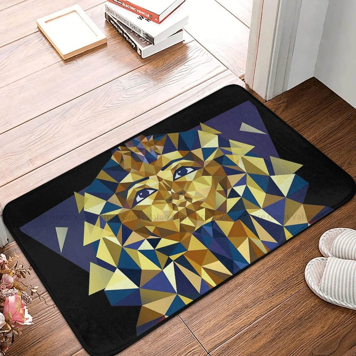 Ancient Egypt Egyptian Non-slip Doormat Golden Tutankhamun Living Room Kitchen Mat Outdoor Carpet Home Modern Decor