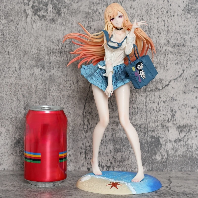 

Damo Wan Dress-Up Doll Falling In Love Kitagawa Umi Beach Stand Figure 27.5cm Pvc Desktop Ornament Model Collectible Toys Gifts