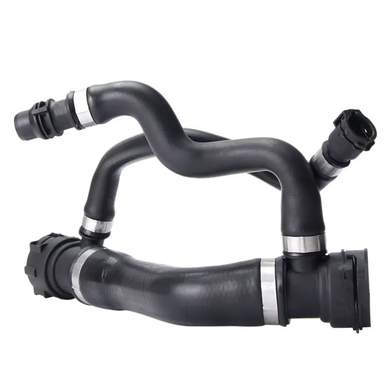3X Radiator Cooling Upper Hose Rubber 17127546064 For BMW E60 E61 5 Series 525I 528I 530I