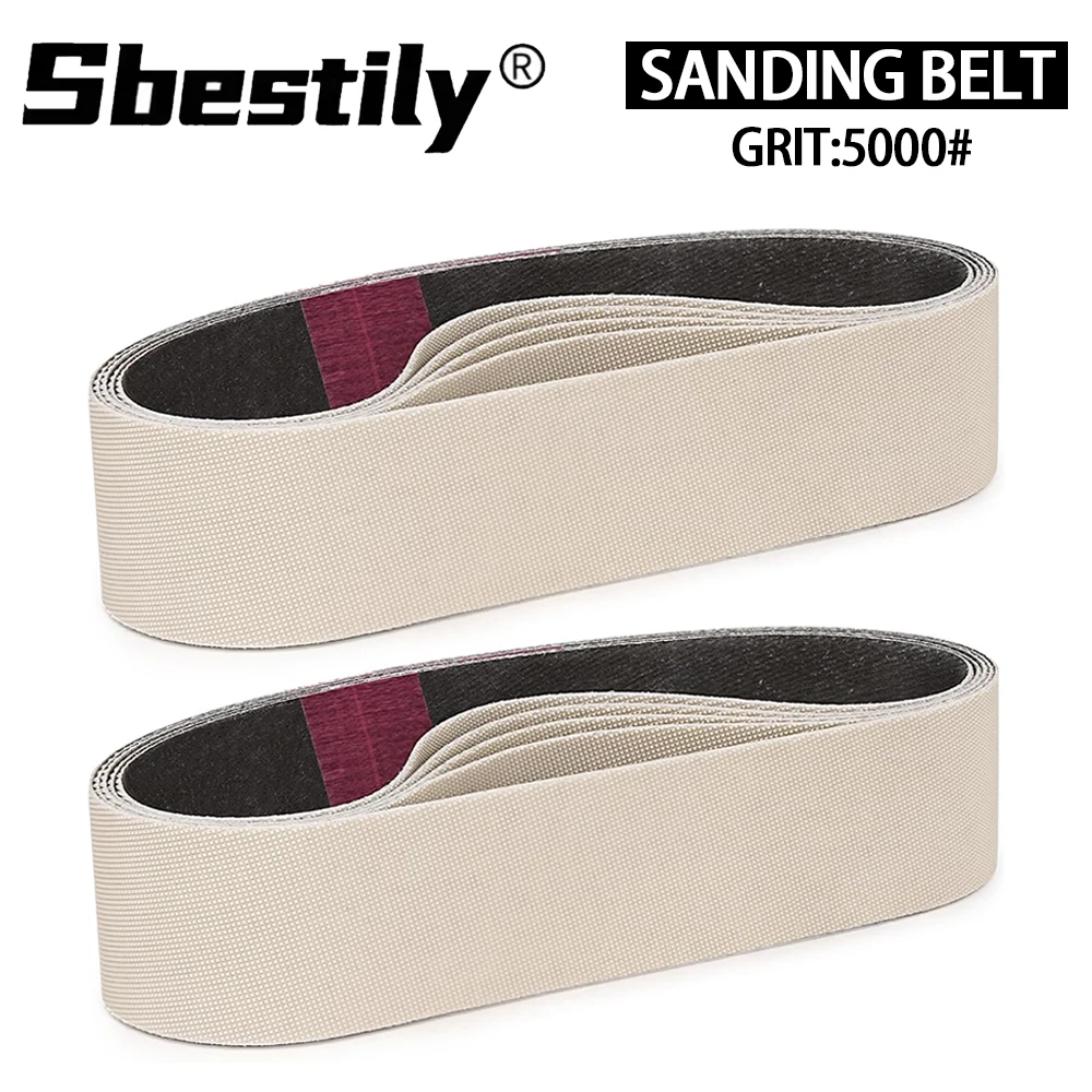 10pcs 30x330mm Replacement Knife Sharpener Sanding Belt Abrasive Belts 5000 Grit For Woodworking Polishing Wood Metal Grinding