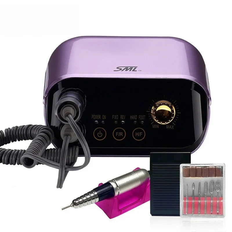 

z For SML M1 Professional Nail Care Electric Nail Drill Machine Manicure Pedicure Kit 35000 Rpm Nail Art File Drill Machine