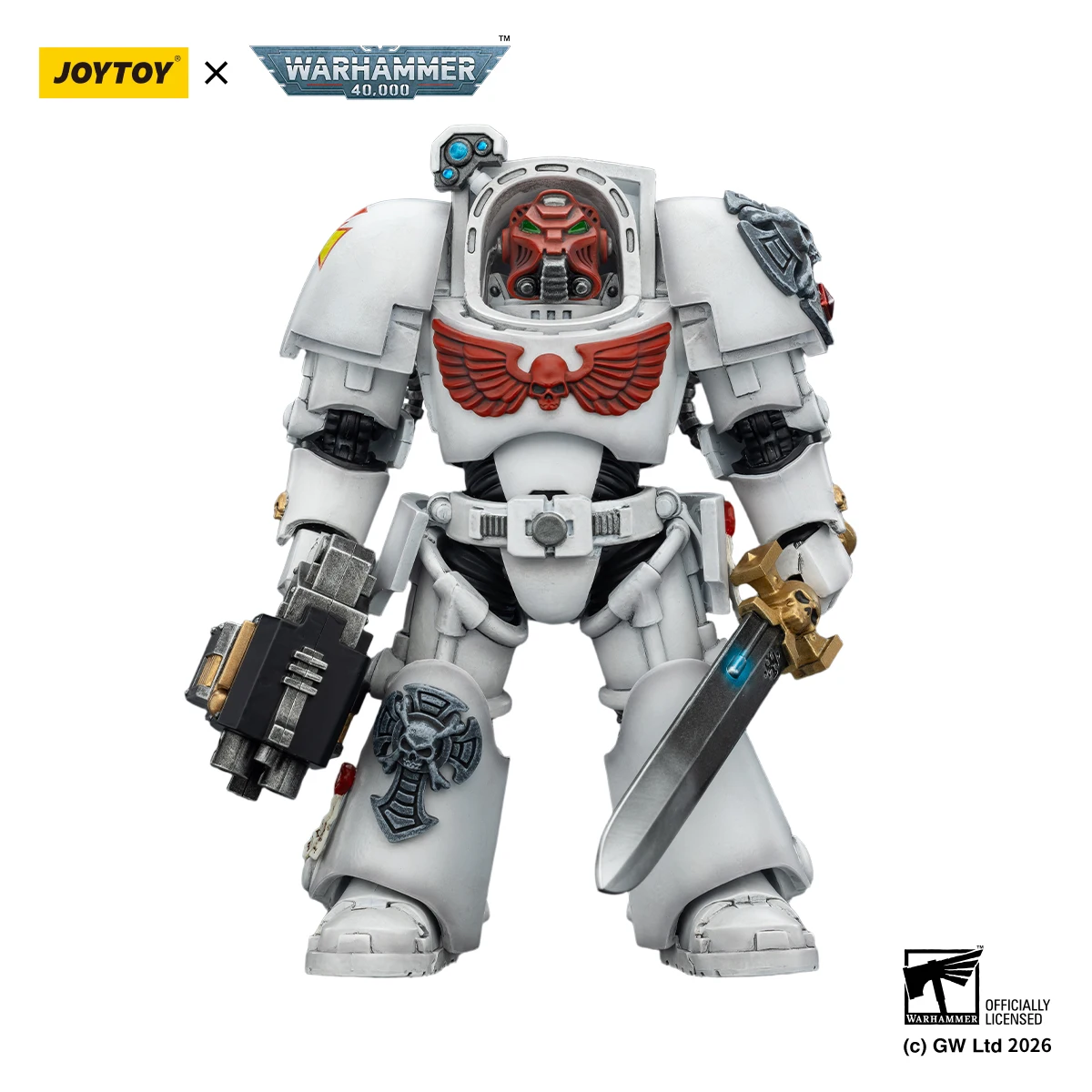 JOYTOY Warhammer 40.000 1/18 Actiefiguren Terminator Black Templars Dark Angels Imperial Fists White Scars Salamanders