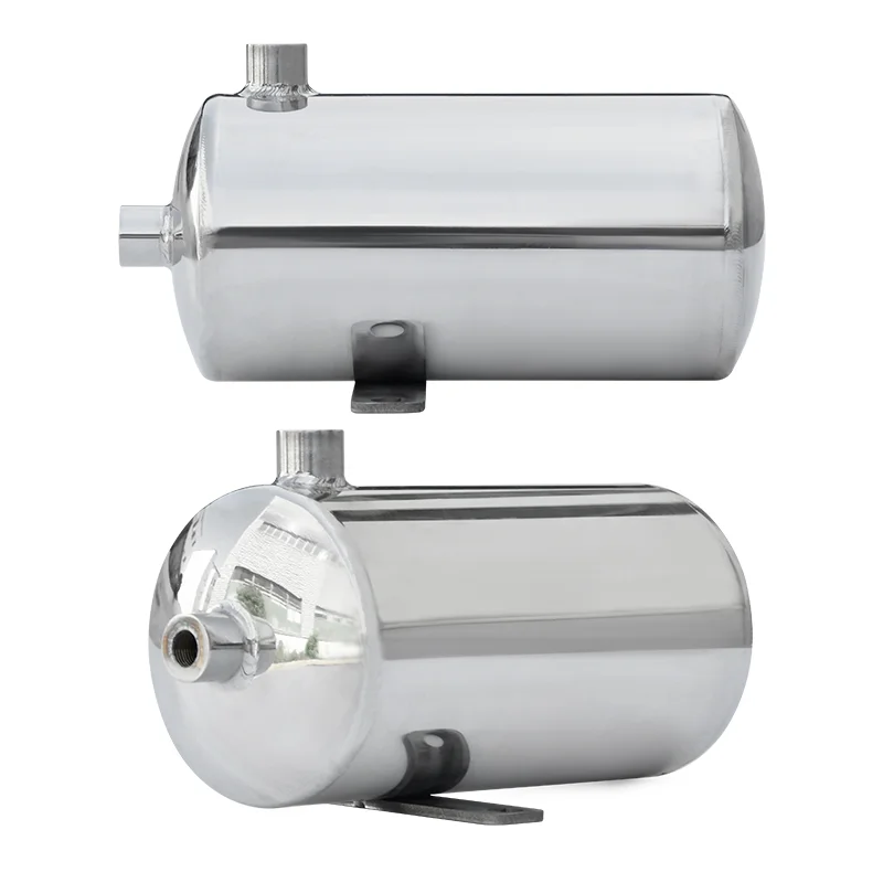 0.4-0.8L 304 Stainless Steel Tank Vacuum Buffer Pressure Vertical Gas Storage Tank Withstand Pressure ≤1.25Mpa