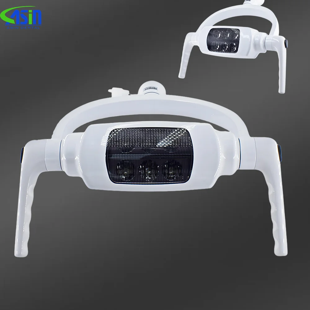 DEASIN Teeth Whitening Dental Oral Operation Lamp Induction Sensor Manual Switch 6 LED Light For Dental Chair Unit Equipment