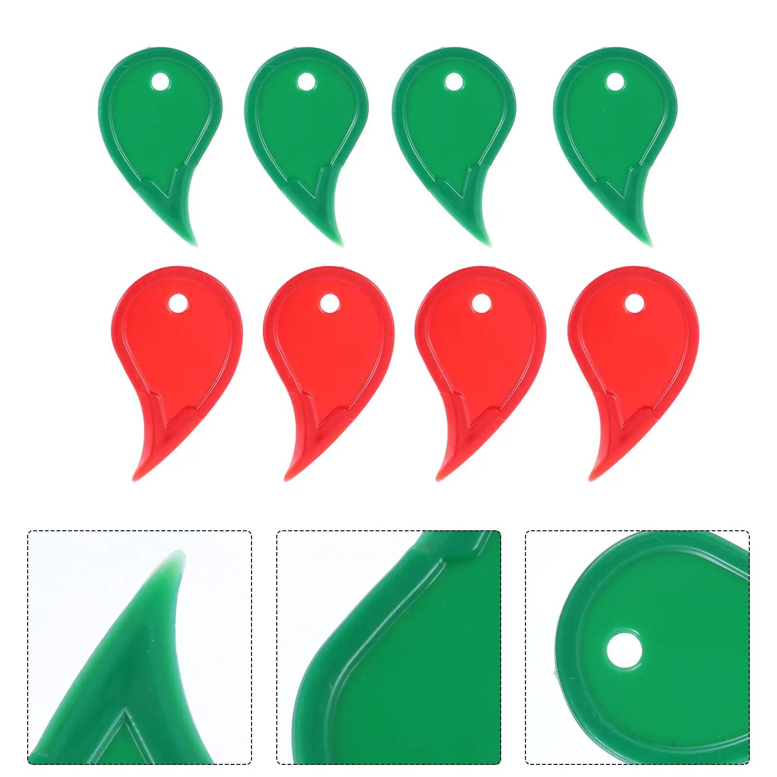 500 Pcs Envelope Opener Portable Plastic Multifunction Opening Tools Office