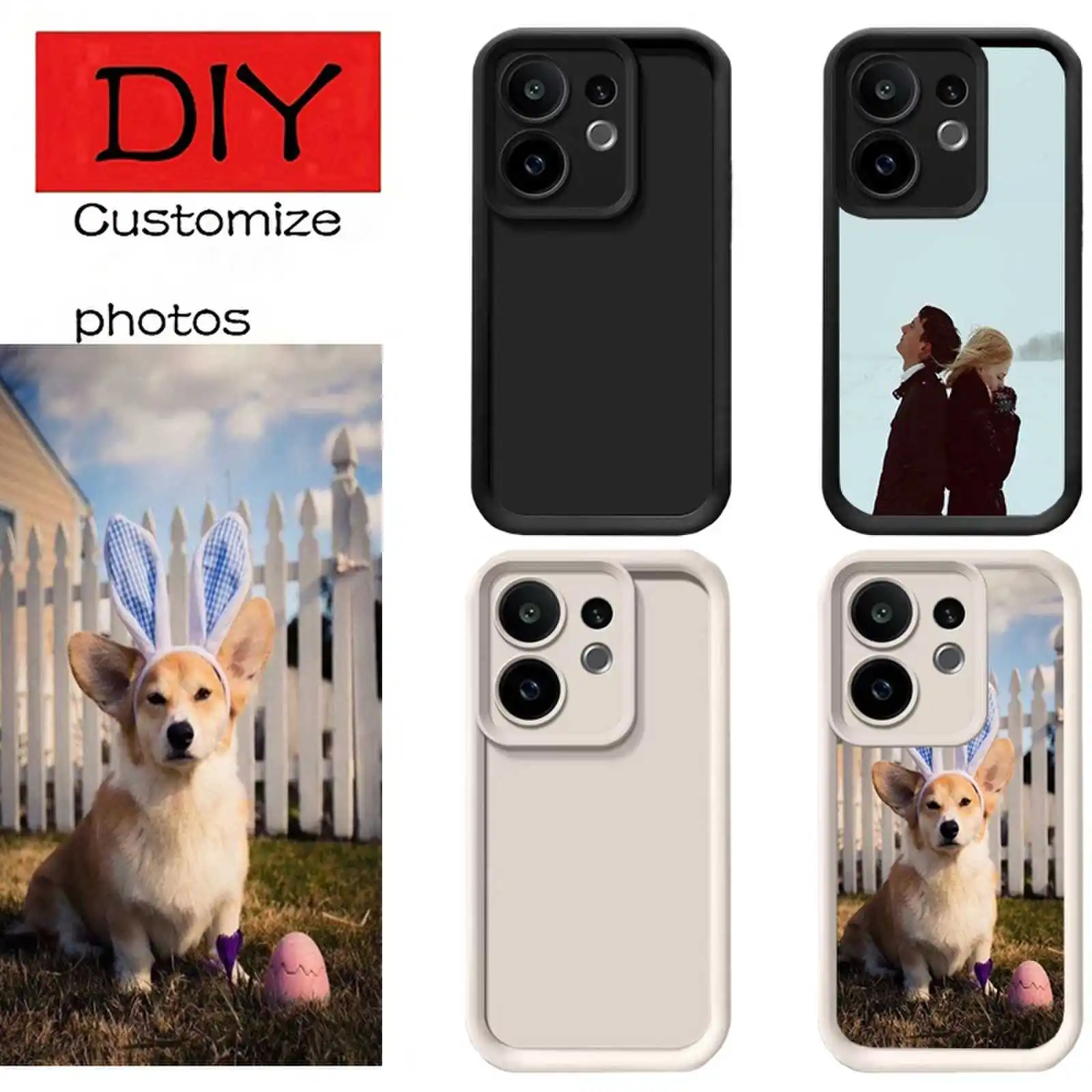 

DIY Photo Customized Phone soft Casing For Vivo V60 V50 V50e V40e V40 V40 Pro Case Vivo V50 Lite V40 Lite 4G 5G Turbo durable