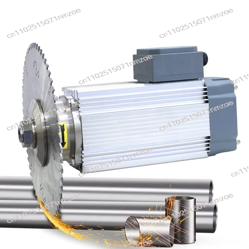 3KW 3000RPM CNC Spindle Motor Power Head for Saw Blade Clamping Wood Drilling Milling Metal Cutting