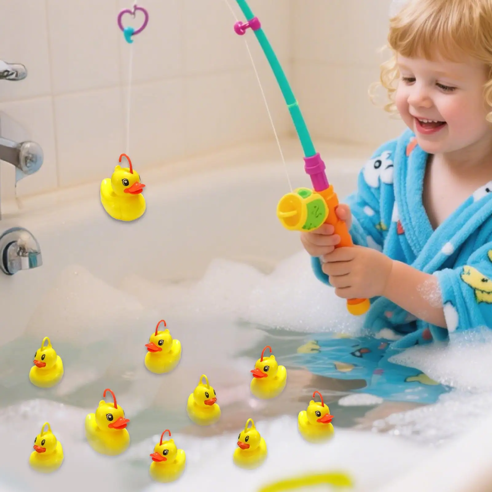 

Pool Fishing Game Water Fishing Game Interactive Duck Catching For Backyard Pool Bath Pond Lake Beach Outdoor Fun Play Activity