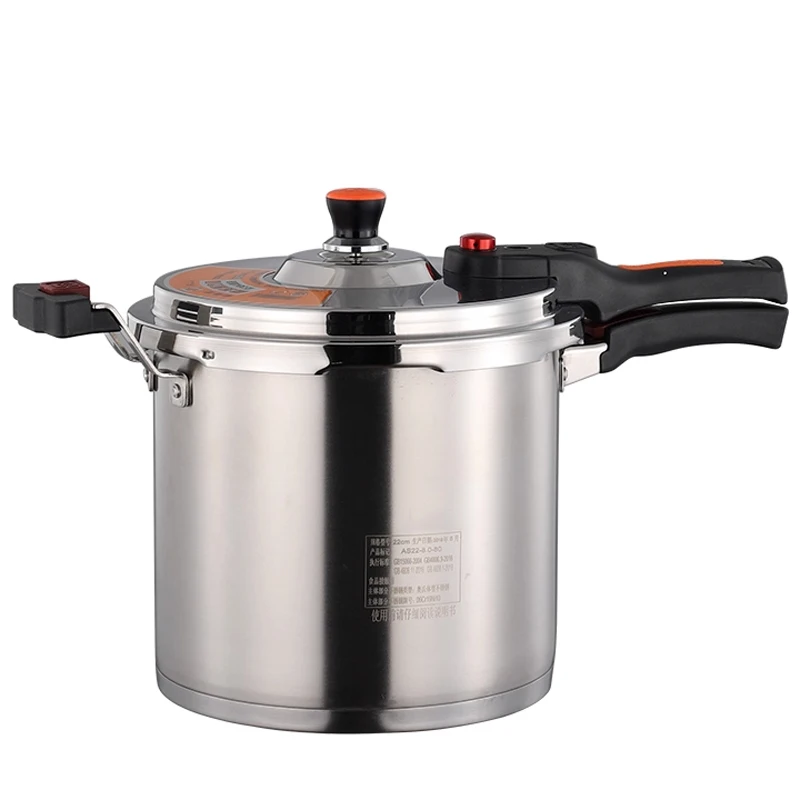 

Скороварка для домашнего использования, газовая скороварка из нержавеющей стали 304, сверхвысокая конструкция, большая емкость, 8 л/10 л, совместима