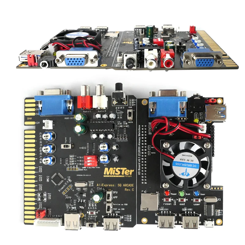 Herr fpga Herr zu Jamma/JVs Retro-Videospiel-Konvertierungs brett Mister Jamma Io Board