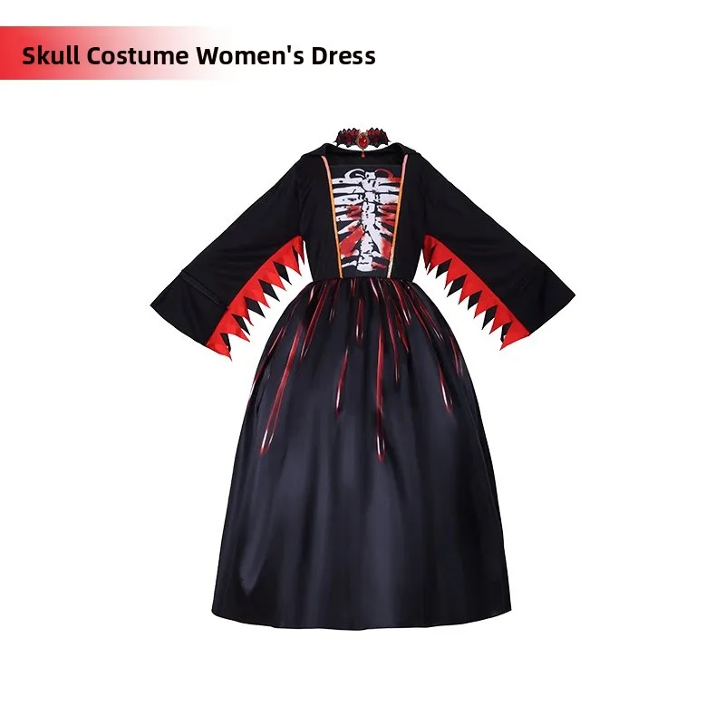 Kostum Penyihir Cosplay Anak Perempuan Halloween 2025, Acara Cosplay Halloween, Model Sekolah Modis Lintas Batas